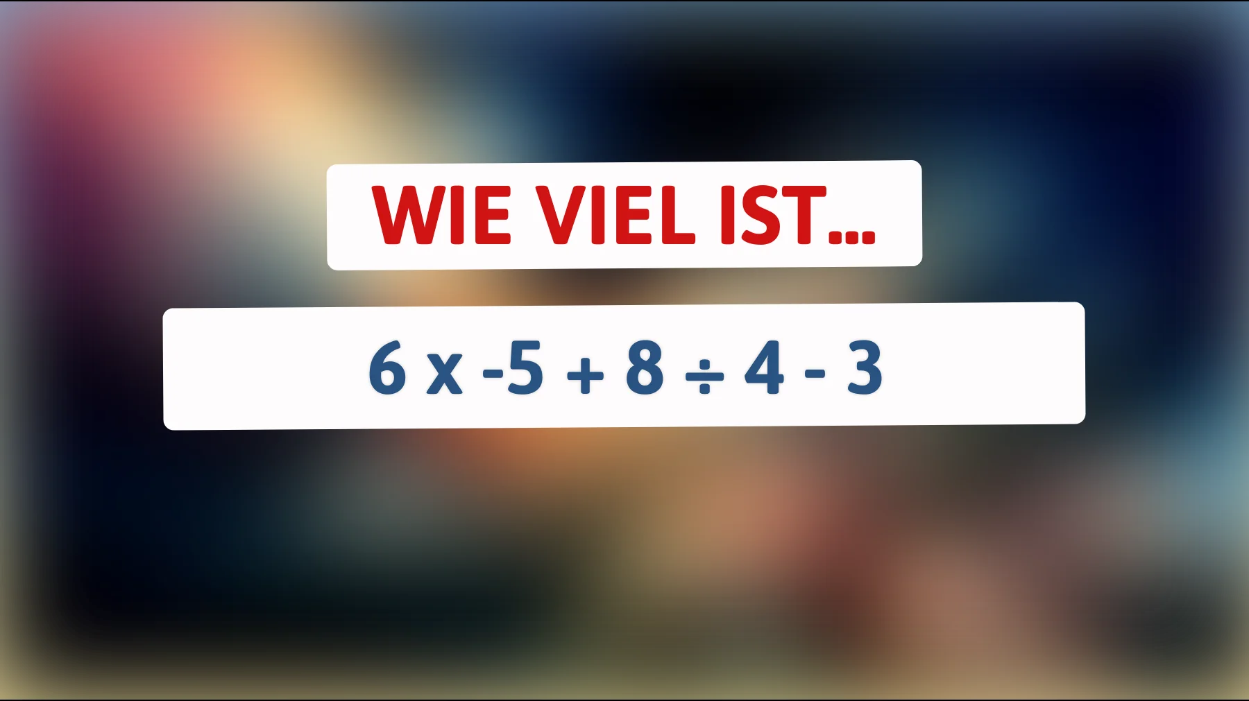 Können Sie dieses Mathe-Rätsel knacken? Nur 1 von 10 findet die richtige Antwort!"