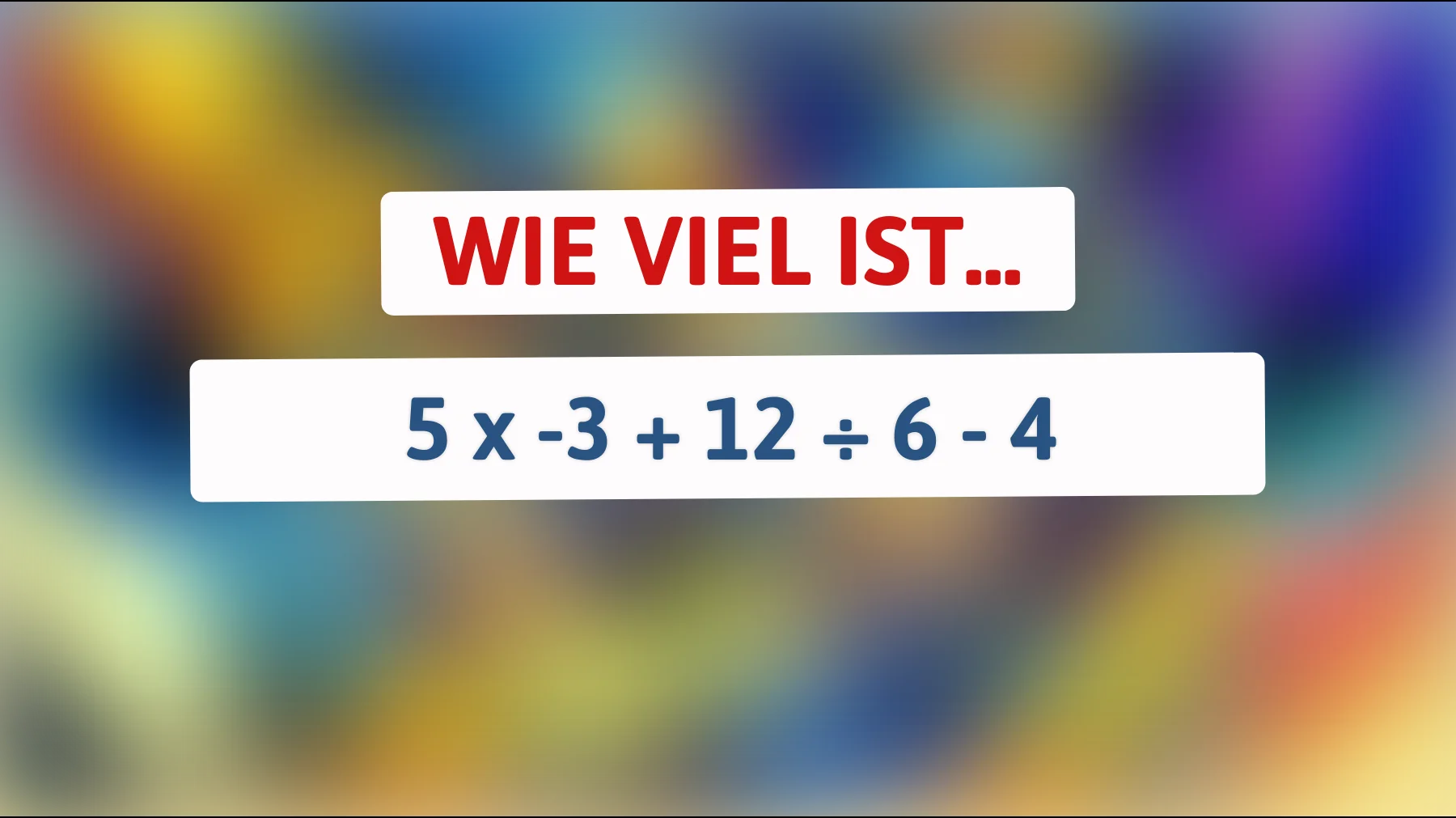 Nur 1% der Menschen lösen dieses scheinbar einfache Mathe-Rätsel – Bist du schlau genug, um es zu meistern?"