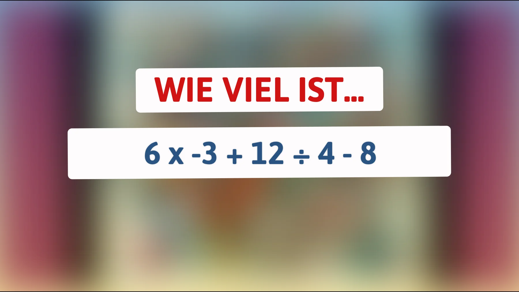 Nur die klügsten Köpfe knacken dieses Mathe-Rätsel: Was ist das überraschende Ergebnis?"