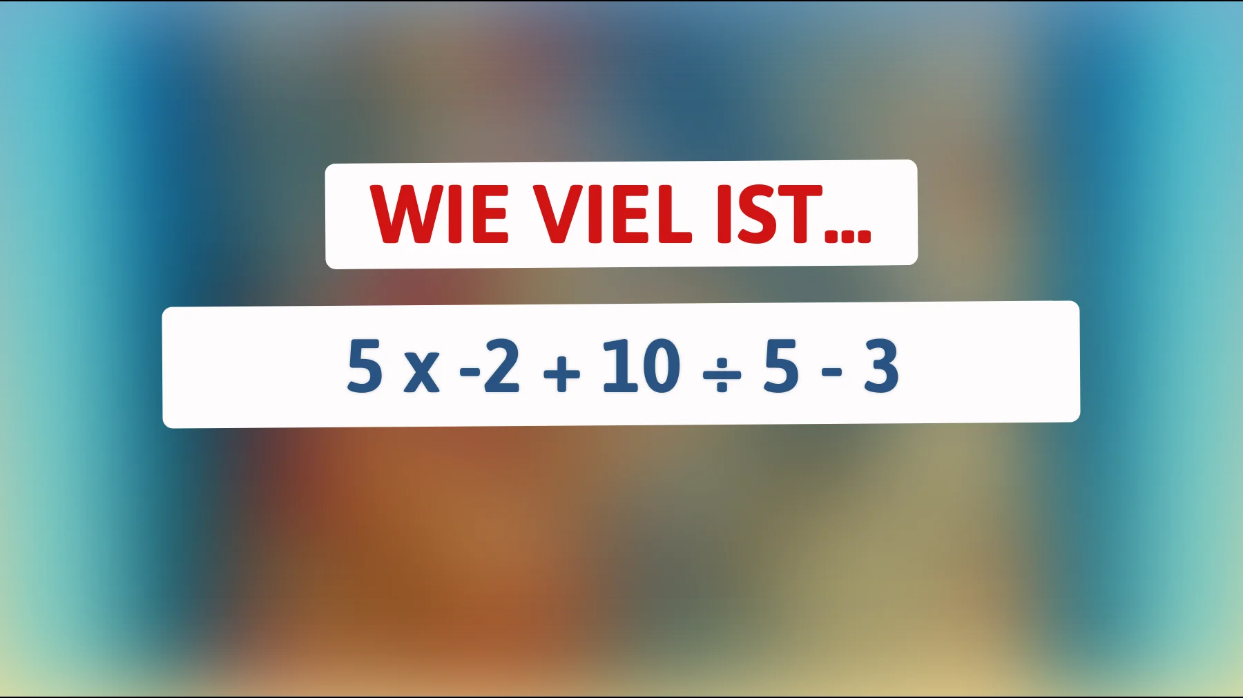 Nur die klügsten Köpfe lösen dieses mathematische Rätsel: Kannst du die Antwort finden?"