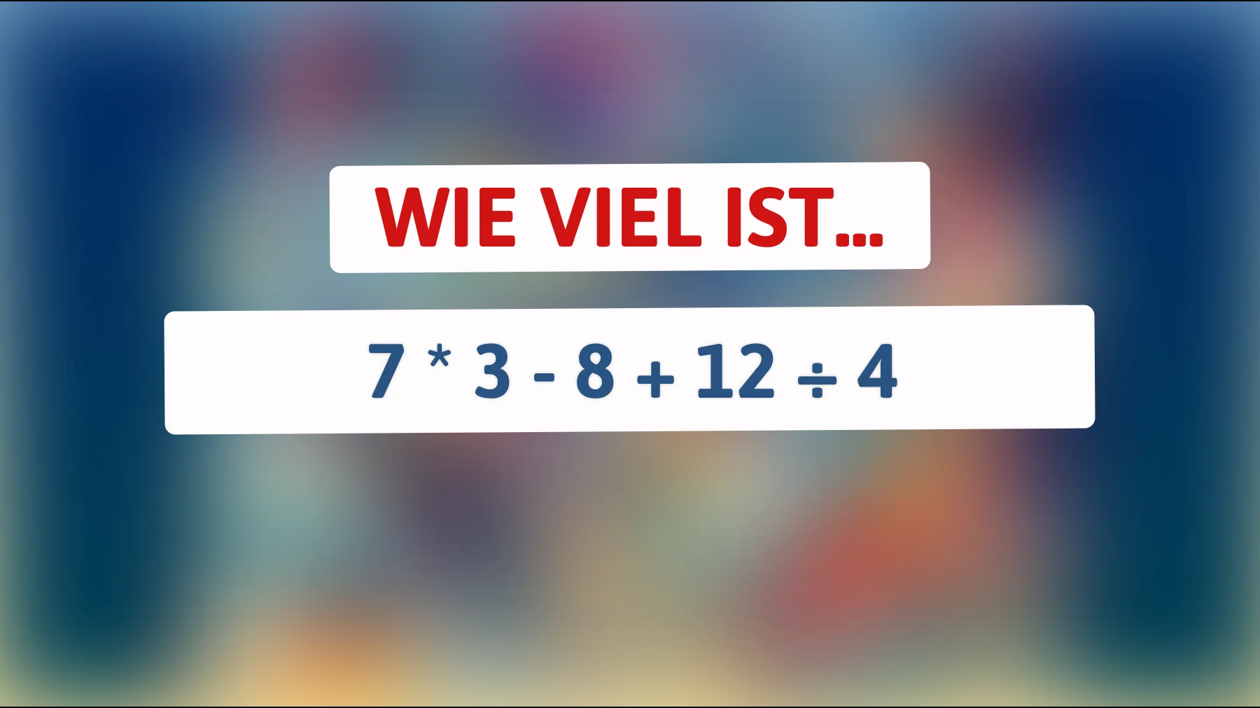 Nur für Genies: Kannst du dieses mathematische Rätsel lösen, das allen den Kopf zerbricht?"