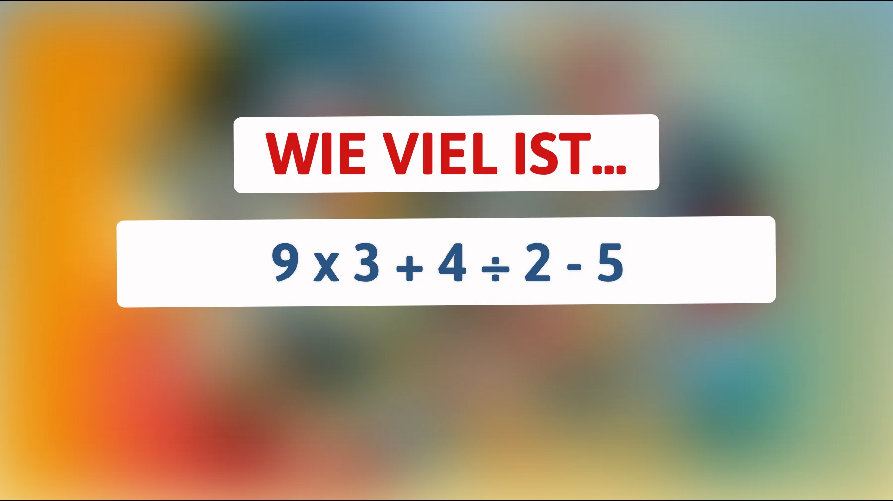 Nur für scharfsinnige Denker: Lösen Sie diese knifflige Gleichung und beweisen Sie Ihr Talent!"