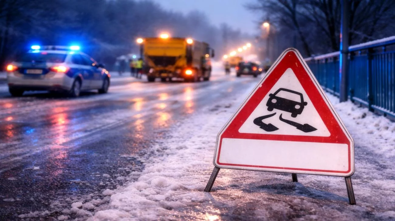 Unwetterwarnung Glatteis verwandelt deutsche Straßen in Rutschbahnen – so kommst du sicher durch den Tag 2026-01-12T11:45:44.710Z"